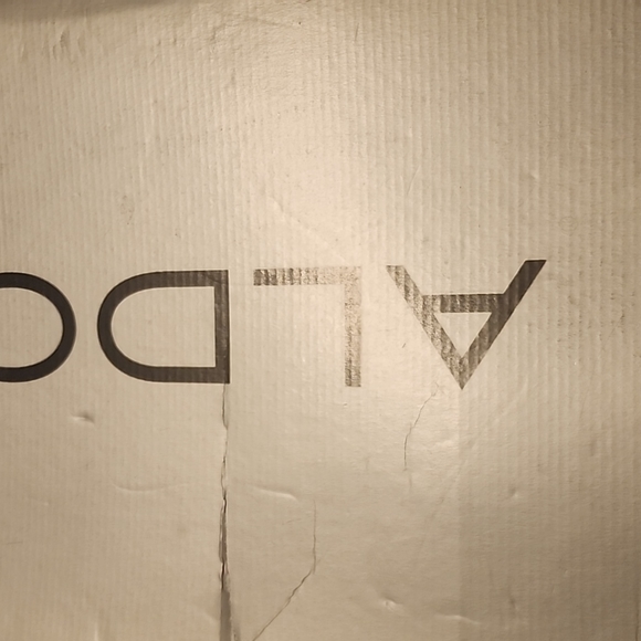 ALDO SIZE 9 BLACK HEELED BOOTS - Picture 1 of 4